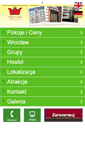 Mobile Screenshot of hostel-wratislavia.pl